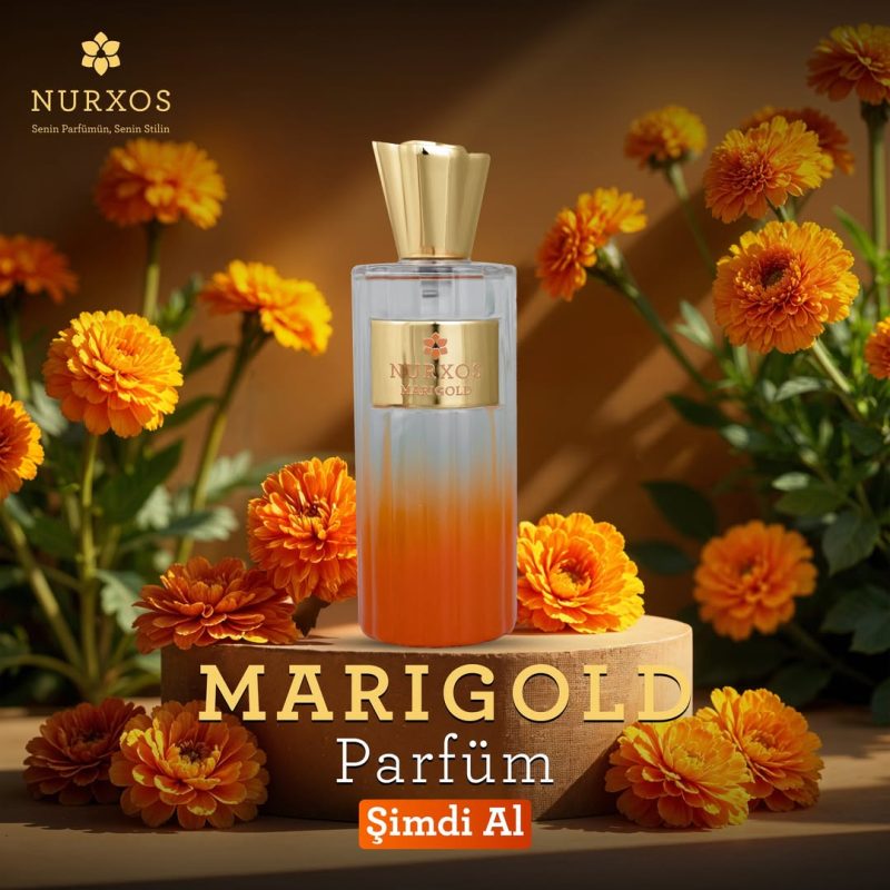 Bottle of Marigold EDP - a sophisticated floral fragrance for women