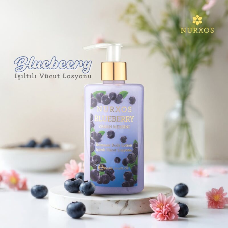 Blueberry Işıltılı Vücut Losyonu From Nurxos